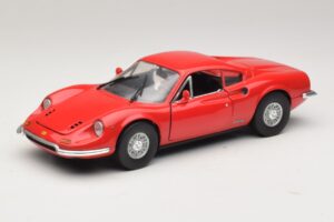 Ferrari Dino 246 Punane Majorette 1:18 5271 Metall
