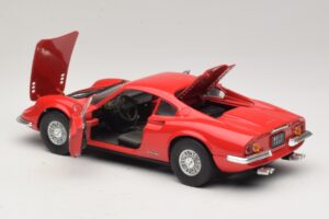 Ferrari Dino 246 Punane Majorette 1:18 5271 Metall - pilt 5/8