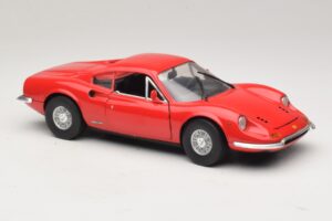 Ferrari Dino 246 Punane Majorette 1:18 5271 Metall - pilt 6/8