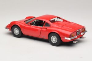Ferrari Dino 246 Punane Majorette 1:18 5271 Metall - pilt 7/8