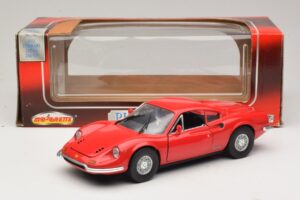 Ferrari Dino 246 Punane Majorette 1:18 5271 Metall - pilt 8/8