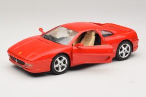 Ferrari F355 Punane Majorette 1:18 03488200 Metall - pilt 2/8