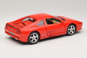 Ferrari F355 Punane Majorette 1:18 03488200 Metall - pilt 3/8