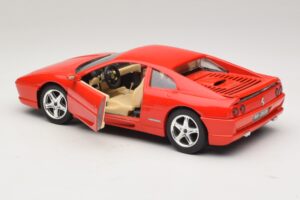 Ferrari F355 Punane Majorette 1:18 03488200 Metall - pilt 5/8