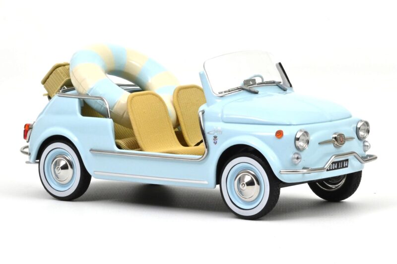 Fiat 500 Jolly Sinine Norev 1:18 187793 Metall