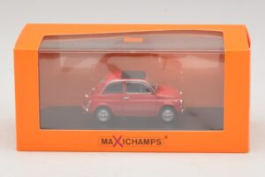 Fiat 500 L Punane Maxichamps 1:43 940121600 Metall - pilt 5/5
