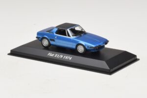 Fiat X1/9 Sinine Maxichamps 1:43 940121661 Metall - pilt 3/5