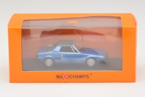 Fiat X1/9 Sinine Maxichamps 1:43 940121661 Metall - pilt 5/5