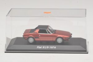 Fiat X1/9 Punane Maxichamps 1:43 940121662 Metall - pilt 4/5
