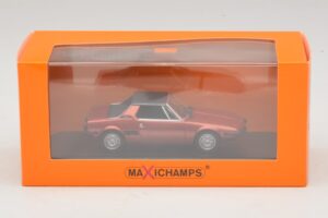 Fiat X1/9 Punane Maxichamps 1:43 940121662 Metall - pilt 5/5