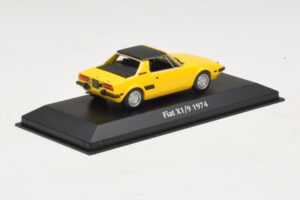 Fiat X1/9 Kollane Maxichamps 1:43 940121660 Metall - pilt 2/5