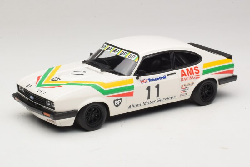 Ford Capri 3.0 #11 Allam Motor Services Silverstone Club Circuit Race BSCC 1979 Minichamps 1:18 155798611 Metall
