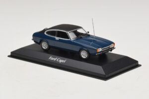 Ford Capri II Tumesinine Maxichamps 1:43 940081201 Metall - pilt 3/5