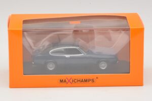 Ford Capri II Tumesinine Maxichamps 1:43 940081201 Metall - pilt 5/5