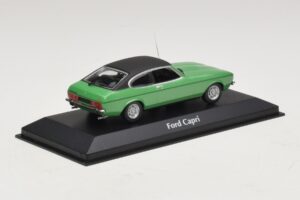 Ford Capri II Roheline Metallik Maxichamps 1:43 940081200 Metall - pilt 2/5