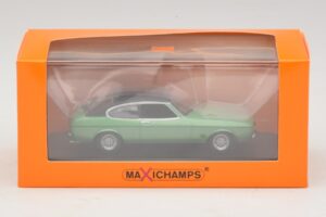 Ford Capri II Roheline Metallik Maxichamps 1:43 940081200 Metall - pilt 5/5