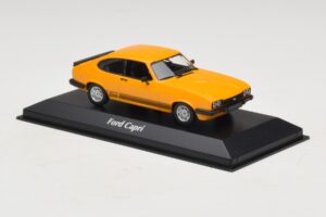 Ford Capri III Oranž Maxichamps 1:43 940082221 Metall - pilt 3/5
