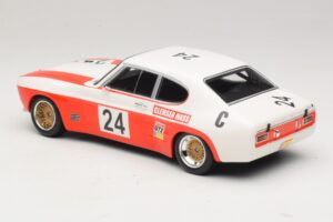 Ford Capri RS 2600 #24 D. Glemser / J. Mass 9 Hours of Kyalami Class Winner 1971 Minichamps 1:18 155718509 Metall - pilt 5/6