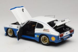 Ford Capri RS3100 #5 R. Stommelen / J. Mass Zandvoort ETC 1974 Minichamps 1:18 180748005 Metall - pilt 5/8