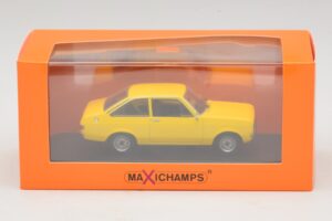 Ford Escort Mk2 Kollane Maxichamps 1:43 940084100 Metall - pilt 5/5