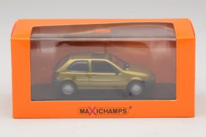 Ford Fiesta Mk4 Kuldne Maxichamps 1:43 940085060 Metall - pilt 5/5