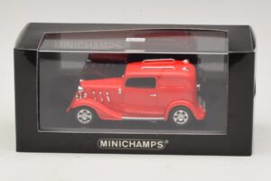 Ford Hot Rod Punane Minichamps 1:43 400142264 Metall - pilt 5/5