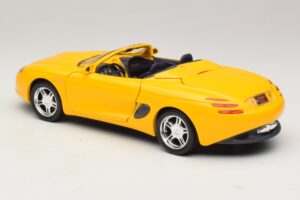 Ford Mustang Mach III Kabriolett Kollane Maisto 1:18 32815 Metall - pilt 7/8