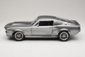 Ford Mustang Shelby GT500 Eleanor Hall Metallik & Must KK-Scale 1:12 KKDC120171 Metall - pilt 4/8