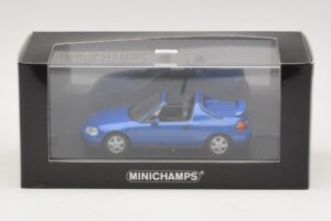 Honda CR-X del Sol EG2 Sinine Metallik Minichamps 1:43 400161931 Metall - pilt 5/5