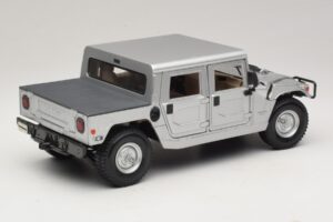 Hummer H1 Hardtop Hõbe Maisto 1:18 36857 Metall - pilt 3/8