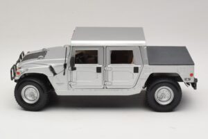 Hummer H1 Hardtop Hõbe Maisto 1:18 36857 Metall - pilt 4/8