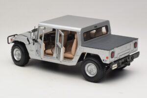 Hummer H1 Hardtop Hõbe Maisto 1:18 36857 Metall - pilt 5/8