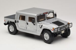 Hummer H1 Hardtop Hõbe Maisto 1:18 36857 Metall - pilt 6/8