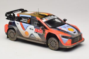 Hyundai i20 N Rally1 #1 T. Neuville / M. Wydaeghe Rally Portugal 2025 IXO 1:18 18RMC251B Metall - pilt 4/6