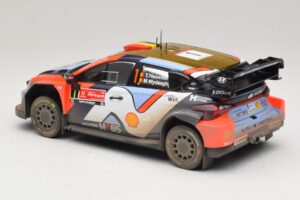 Hyundai i20 N Rally1 #1 T. Neuville / M. Wydaeghe Rally Portugal 2025 IXO 1:18 18RMC251B Metall - pilt 5/6