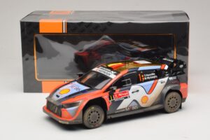Hyundai i20 N Rally1 #1 T. Neuville / M. Wydaeghe Rally Portugal 2025 IXO 1:18 18RMC251B Metall - pilt 6/6