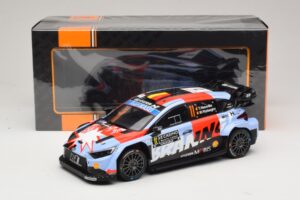 Hyundai i20 N Rally1 #11 T. Neuville / M. Wydaeghe Rally Monte Carlo 2026 IXO 1:18 18RMC270B Metall - pilt 6/6