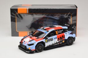 Hyundai i20 N Rally1 #16 A. Fourmaux / A. Coria Rally Monte Carlo 2026 IXO 1:18 18RMC270A Metall - pilt 6/6