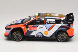 Hyundai i20 N Rally1 #8 O. Tanak / M. Jarveoja Rally Portugal 2025 IXO 1:18 18RMC251A Metall - pilt 3/6