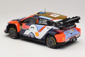 Hyundai i20 N Rally1 #8 O. Tanak / M. Jarveoja Rally Portugal 2025 IXO 1:18 18RMC251A Metall - pilt 5/6