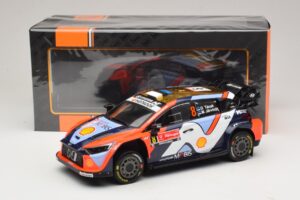 Hyundai i20 N Rally1 #8 O. Tanak / M. Jarveoja Rally Portugal 2025 IXO 1:18 18RMC251A Metall - pilt 6/6