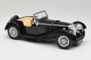 Jaguar SS100 Roadster Must Bburago 1:18 3006-M3 Metall - pilt 4/6