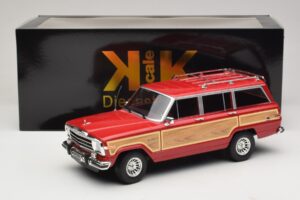 Jeep Grand Wagoneer Punane KK-Scale 1:18 KKDC181112 Metall - pilt 6/6
