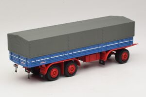 Kassbohrer 3-Achs Sinine Must Minichamps 1:43 439161090 Metall - pilt 2/6