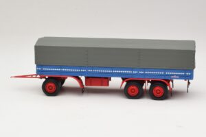 Kassbohrer 3-Achs Sinine Must Minichamps 1:43 439161090 Metall - pilt 3/6