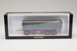 Kassbohrer 3-Achs Sinine Must Minichamps 1:43 439161090 Metall - pilt 6/6