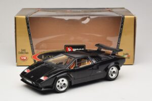 Lamborghini Countach 5000 Quattrovalvole Must Bburago 1:18 3337 Metall - pilt 8/8