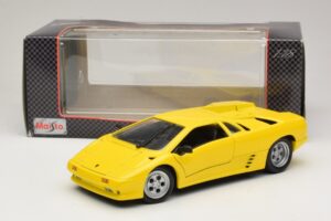 Lamborghini Diablo Kollane Maisto 1:18 32803 Metall - pilt 8/8
