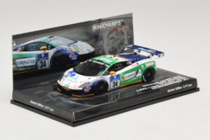 Lamborghini Gallardo LP600 GT3 #34 Reiter Engineering H-J. Stuck 24 Hours of Nurburgring 2011 Minichamps 1:43 437111284 Metal - pilt 2/5