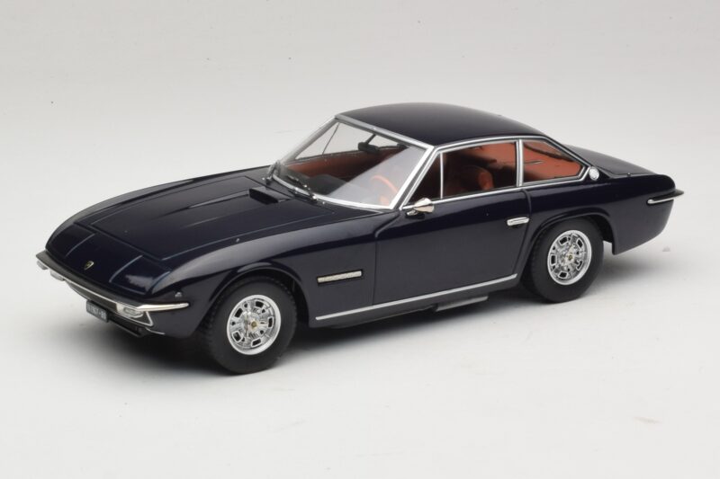 Lamborghini Islero S Tumesinine KK-Scale 1:18 Lamborghini Islero S Tumesinine KK-Scale 1:18 KKDC181586 Metall
